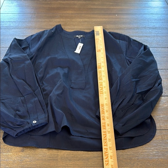 Madewell V-Neck Long-Sleeve Top Size S - Picture 7 of 11